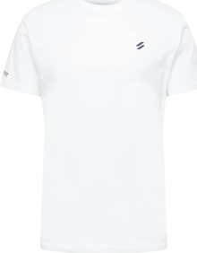 Superdry Funkční tričko tmavě šedá / bílá