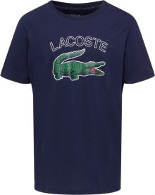 Lacoste Sport Funkční tričko námořnická modř / tmavě zelená / červená / bílá