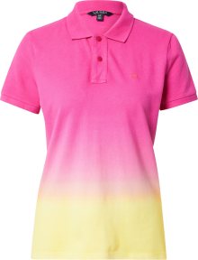Lauren Ralph Lauren Tričko žlutá / oranžová / pink