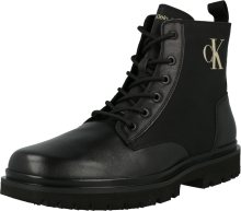 Calvin Klein Jeans Šněrovací boty \'BJORN 12C\' pastelově žlutá / černá