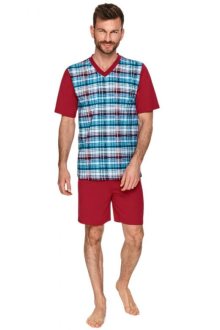 Pánské pyžamo Taro 2735 Anton | červená | 4XL