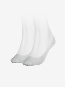 Sada dvou párů dámských ponožek v bílé barvě Tommy Hilfiger Underwear - 35-38