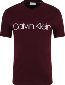 Calvin Klein Tričko lilek / bílá