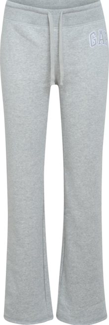 Gap Petite Kalhoty šedý melír / bílá