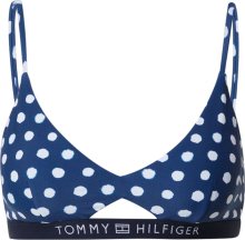 Tommy Hilfiger Underwear Horní díl plavek noční modrá / nebeská modř / bílá