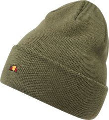 ELLESSE Čepice \'Thar\' khaki / oranžová / červená