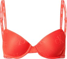 Calvin Klein Underwear Podprsenka oranžově červená / bílá
