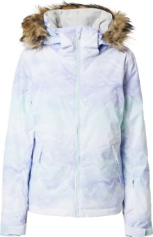 ROXY Outdoorová bunda azurová / aqua modrá