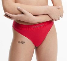 Dámské tanga Calvin Klein QF7055E červené | červená | L