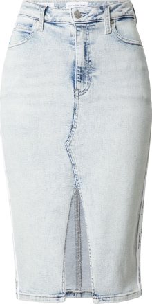 Calvin Klein Jeans Sukně světlemodrá / černá / bílá
