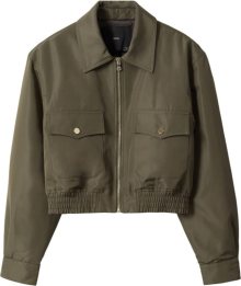 MANGO Přechodná bunda \'Harbour\' khaki