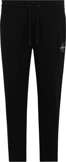 Calvin Klein Jeans Kalhoty šedá / černá / bílá