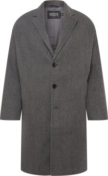 BURTON MENSWEAR LONDON Přechodný kabát tmavě šedá