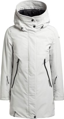 khujo Zimní kabát \'Viona 3\' světle šedá / černá