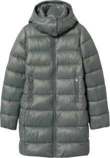 MANGO Zimní kabát \'BEGO\' tmavě zelená