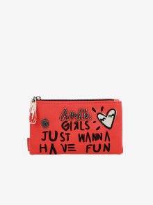 Červená dámská peněženka Anekke Fun & Music Energy