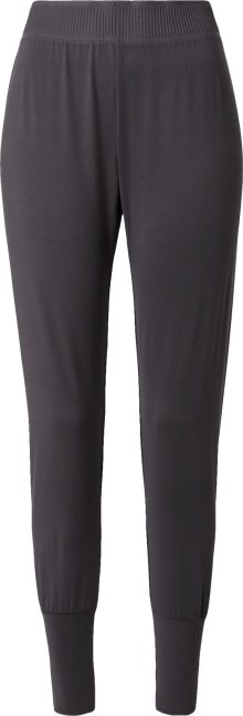 ESPRIT SPORT Sportovní kalhoty tmavě šedá / bílá