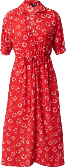 Whistles Košilové šaty \'HILDA\' červená / bílá