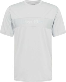 Calvin Klein Performance Funkční tričko šedá / světle šedá