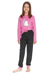 Dětské pyžamo Taro 2586 | růžová | 134