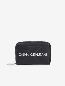 Calvin Klein černá peněženka Accordion Zip Around