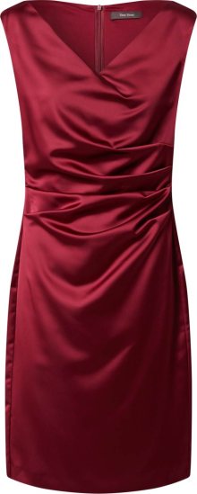 Vera Mont Pouzdrové šaty rubínově červená