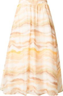 minimum Sukně \'Evona\' béžová / kari / olivová / offwhite
