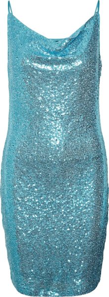 VERO MODA Koktejlové šaty \'KAJE\' tyrkysová