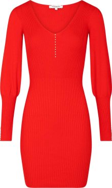 Morgan Úpletové šaty světle červená