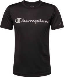 Champion Authentic Athletic Apparel Funkční tričko světle šedá / černá