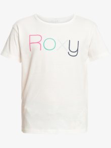 Bílé holčičí tričko Roxy Day And Night - 116