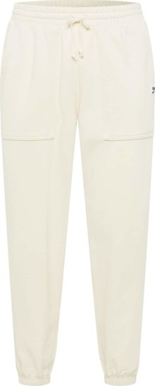 PUMA Kalhoty \'Downtown\' krémová / černá / bílá