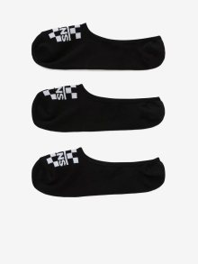 Sada tří párů ponožek v černé barvě VANS - ONE SIZE