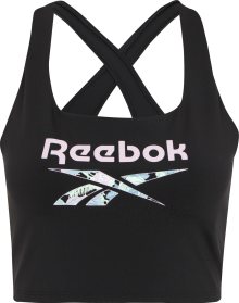 Reebok Sport Sportovní podprsenka světlemodrá / světle zelená / světle růžová / černá