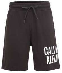 Pánské teplákové šortky KM0KM00753 - BEH Černá - Calvin Klein XL černá