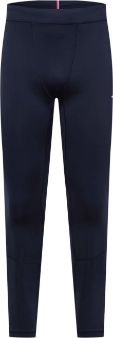 Tommy Sport Sportovní kalhoty námořnická modř / ohnivá červená / bílá