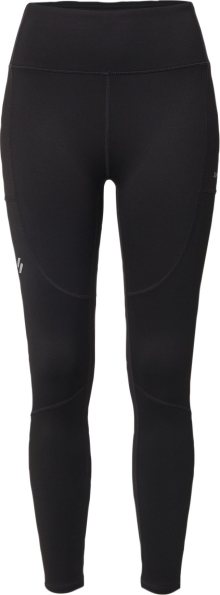 Superdry Sportovní kalhoty černá / bílá