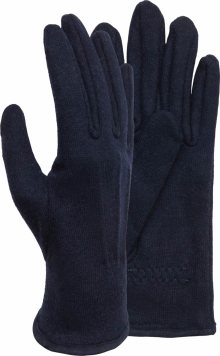 Boggi Milano Prstové rukavice námořnická modř