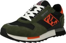 NAPAPIJRI Tenisky \'VIRTUS\' tmavě zelená / oranžová / černá