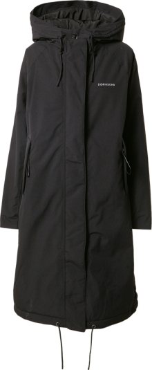 Didriksons Outdoorový kabát \'Alicia\' černá / bílá