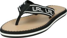 Lauren Ralph Lauren Žabky \'ROXXY\' černá / bílá