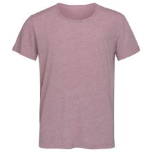 Stedman Pánské melírované oversize tričko s krátkým rukávem - Vintage růžová | L