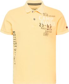 CAMP DAVID Tričko žlutá / černá / bílá
