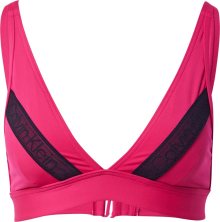 Calvin Klein Swimwear Horní díl plavek \'APEX\' pink / černá