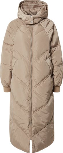 PIECES Zimní kabát \'Felicity\' světle hnědá