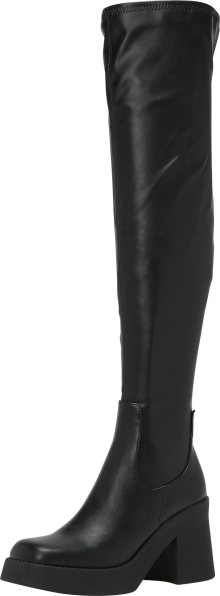 STEVE MADDEN Kozačky nad kolena \'SEASONS\' černá