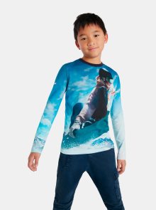 Desigual modré chlapecké tričko Snow - 98-104