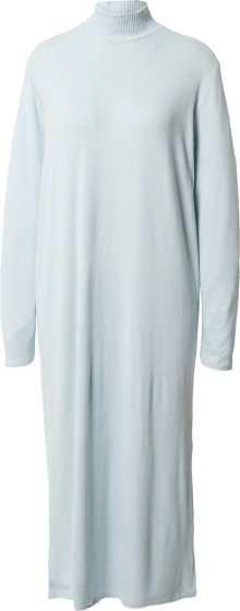 UNITED COLORS OF BENETTON Úpletové šaty pastelová modrá