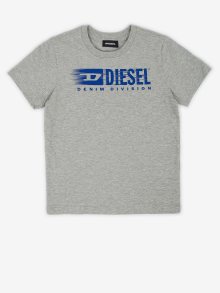 Šedé klučičí žíhané tričko Diesel - 128