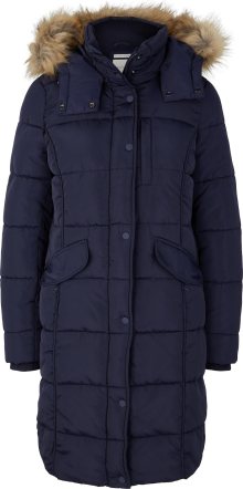 TOM TAILOR Zimní kabát námořnická modř